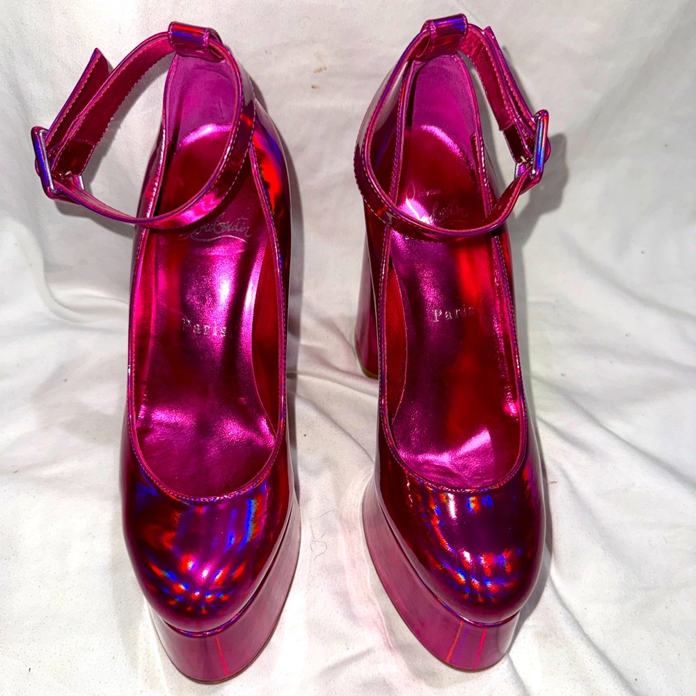 Christian Louboutin Yazefir Platform Pumps EU 36.5